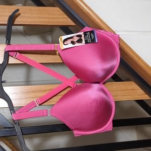 Pink bra